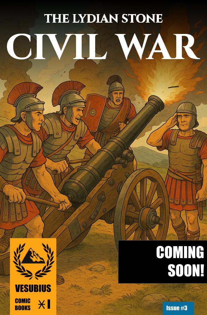 The Lydian Stone Issue 4: Civil War cover